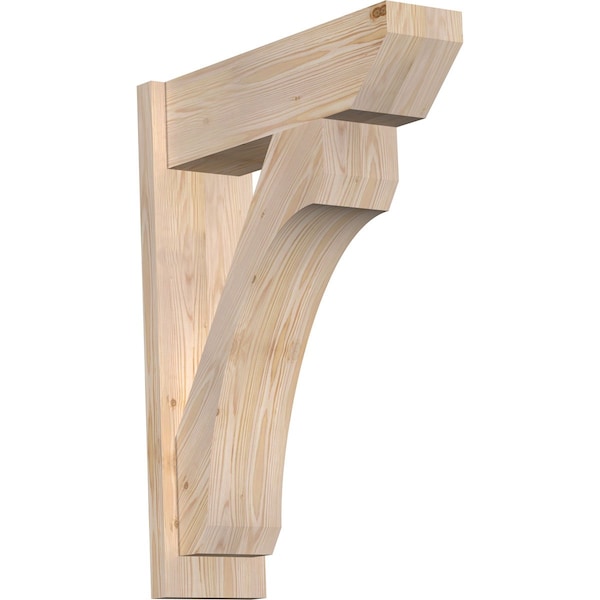Ekena Millwork Legacy Slat Smooth Outlooker, Douglas Fir, 7 1/2"W x 24"D x 32"H OUT08X24X32LEC06SDF - main